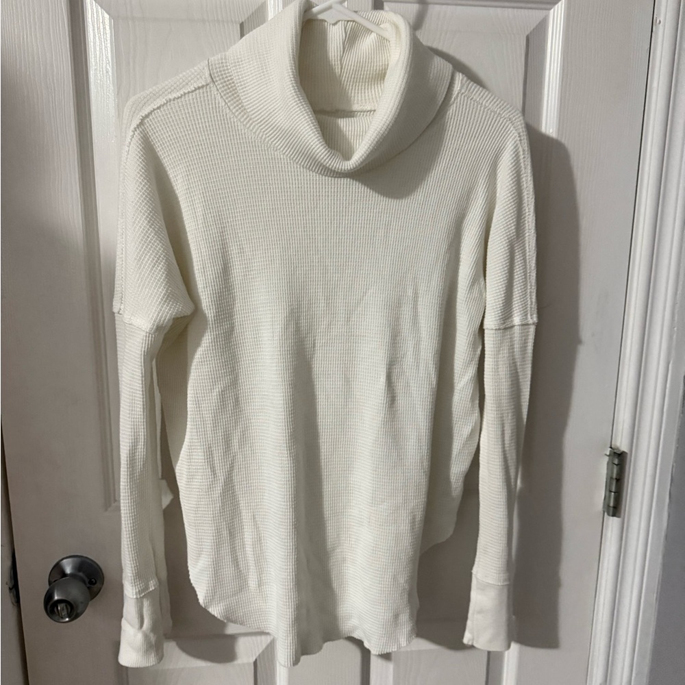 TNA Off-White Turtle Neck Sweater